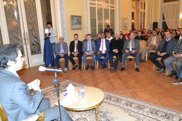 Adel attends speech given by theEgyptian President's Media Advisor about Russian Culture